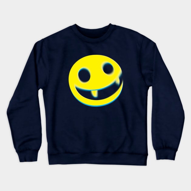 Ghost Smile Crewneck Sweatshirt by martinussumbaji